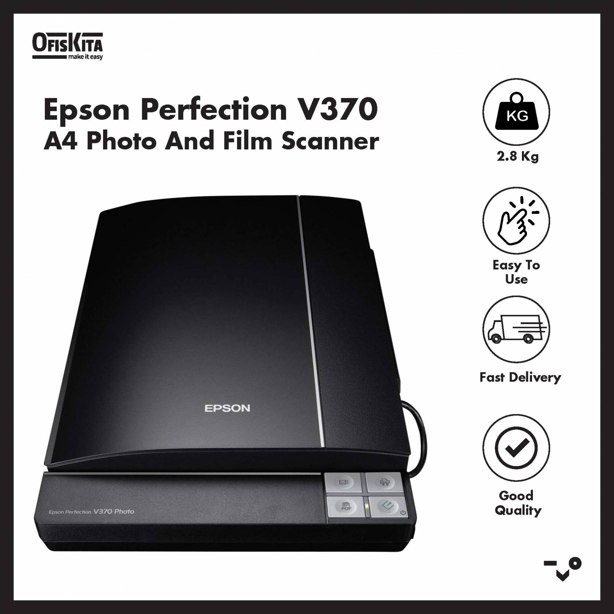 EPSON PERFECTION V370 A4 PHOTO AND FILM SCANNER