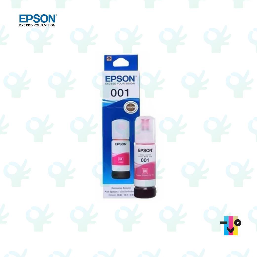 Epson Ink Bottle 001 (Y100/Y200/Y300/Y400) Black/Cyan/Magenta/Yellow