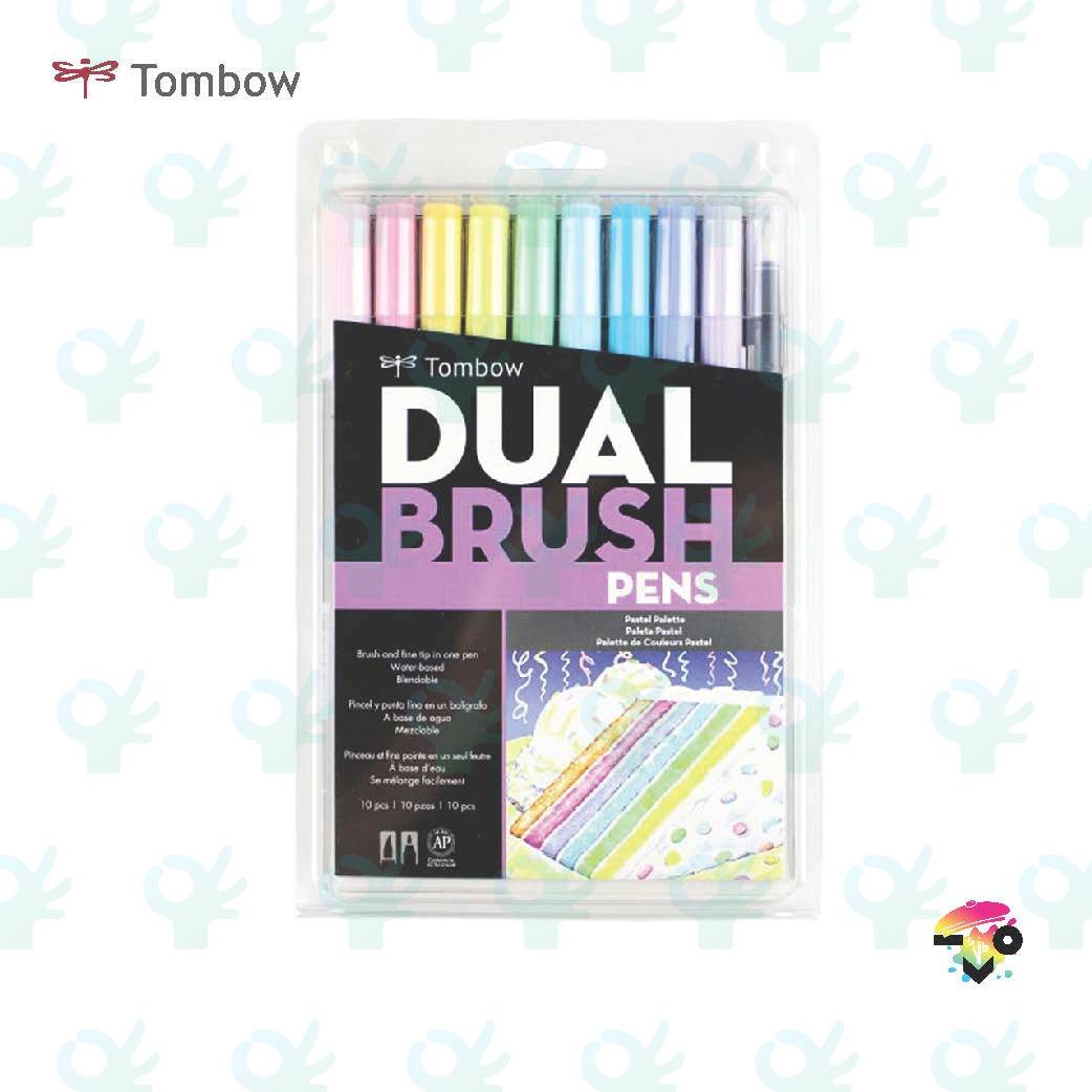 tombow dual brush pastel