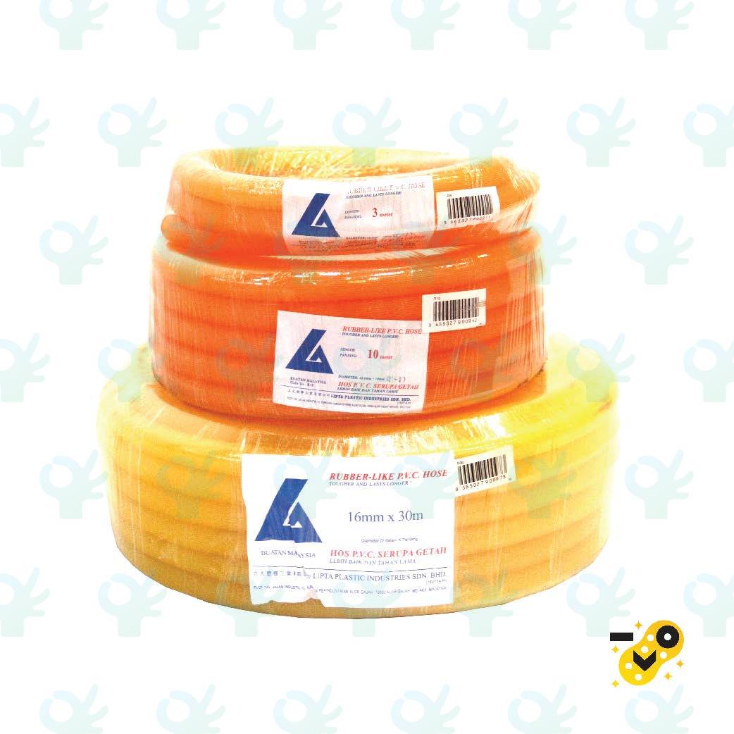 Ofiskita Lipta Plastic Rubber Like Pvc Hose Green Pipe R3 R10 R30