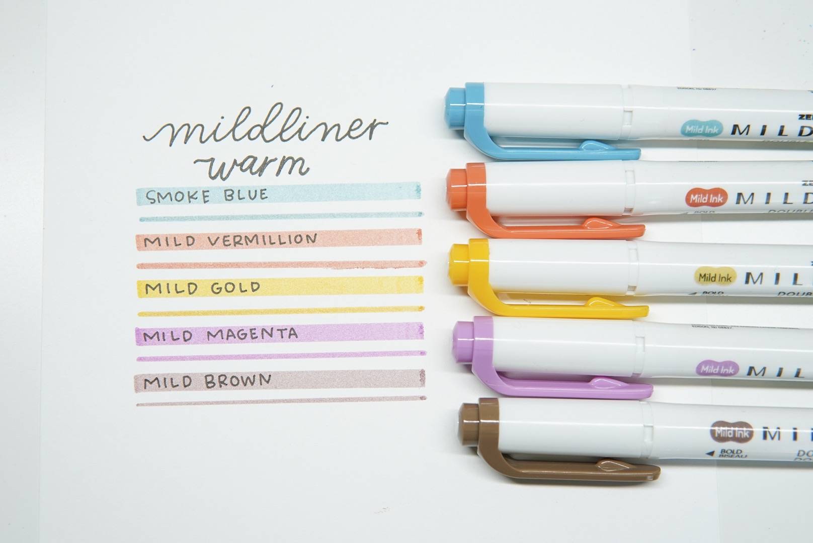 Zebra mild highlighters