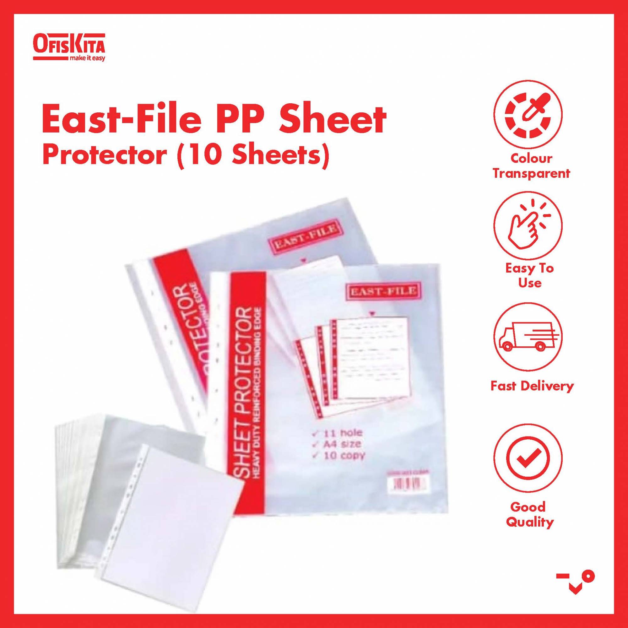 Ofiskita EastFile PP Sheet Protector (10 Sheets)
