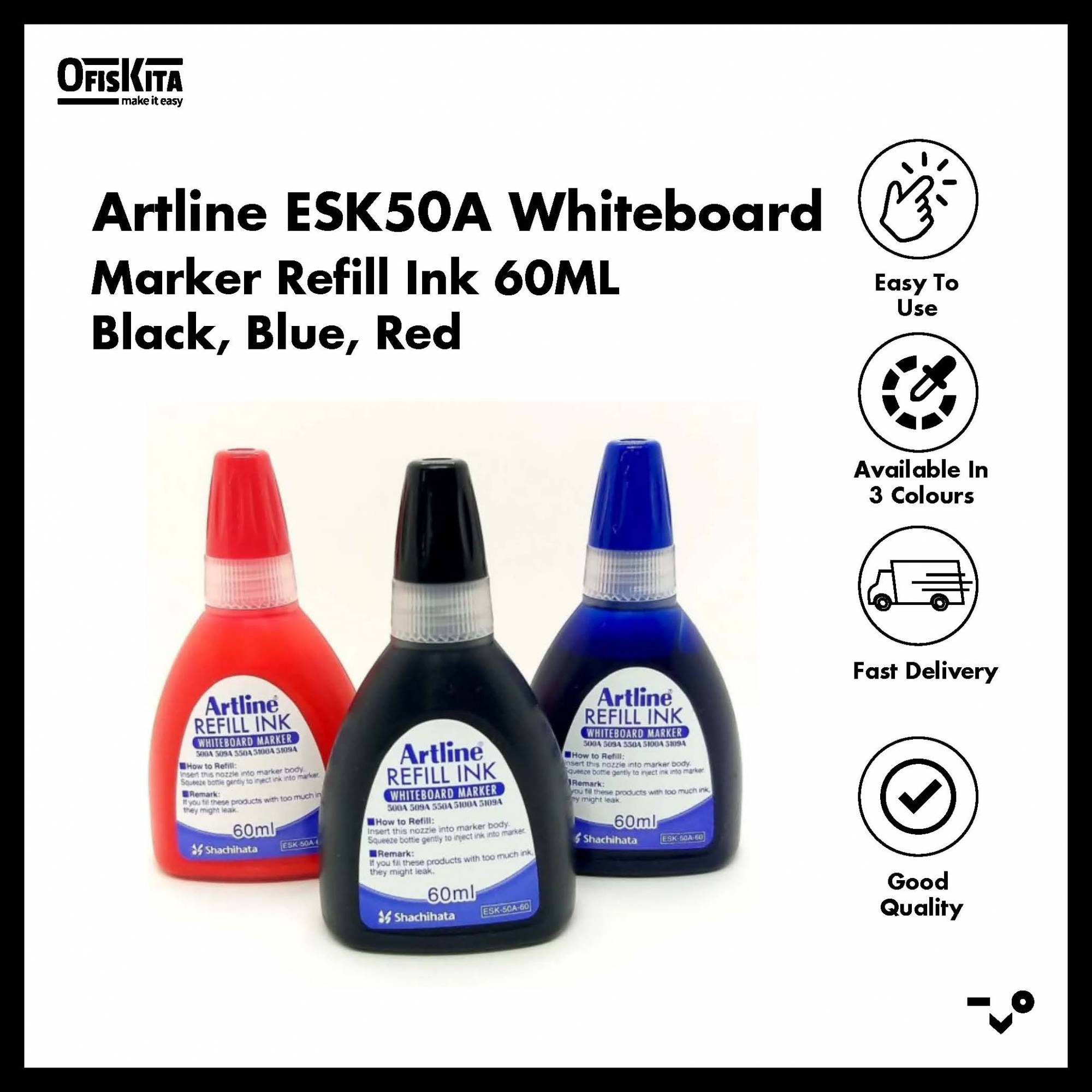 Artline ESK50S Whiteboard Marker Refill Ink 60ML
