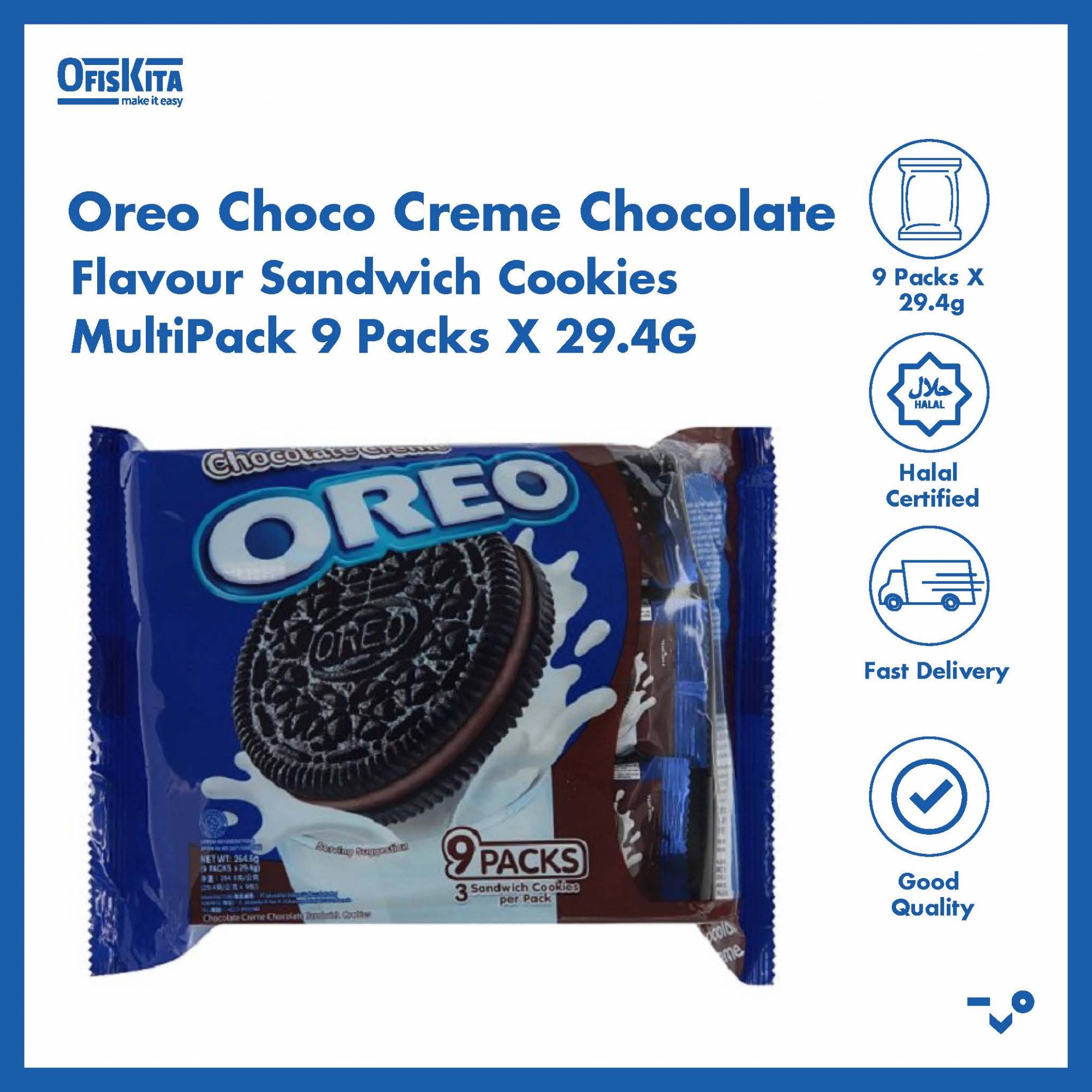 Ofiskita | Oreo Original/Choco Creme Chocolate Flavour Sandwich