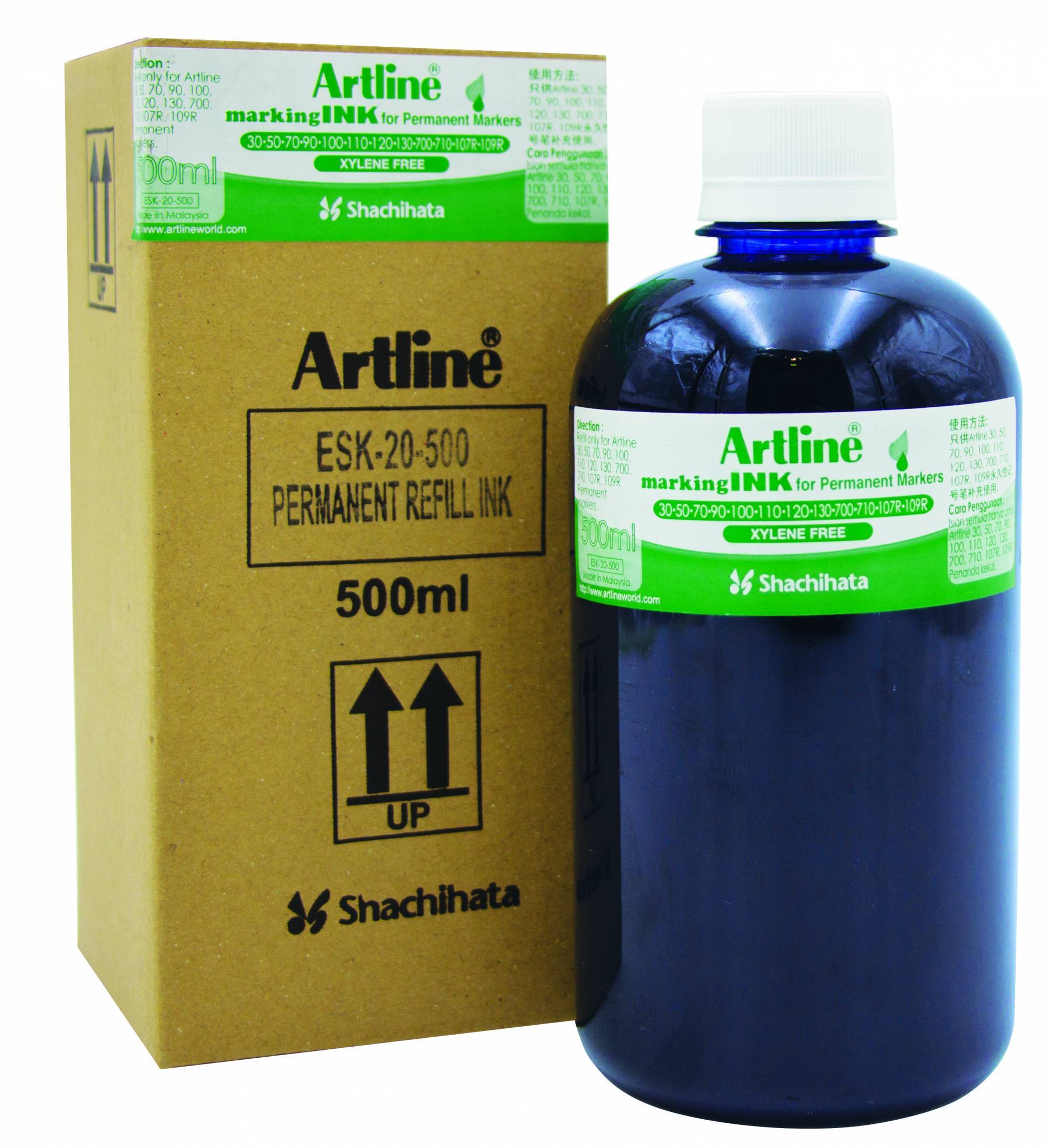 Artline ESK20 Permanent Marking Ink 500ML