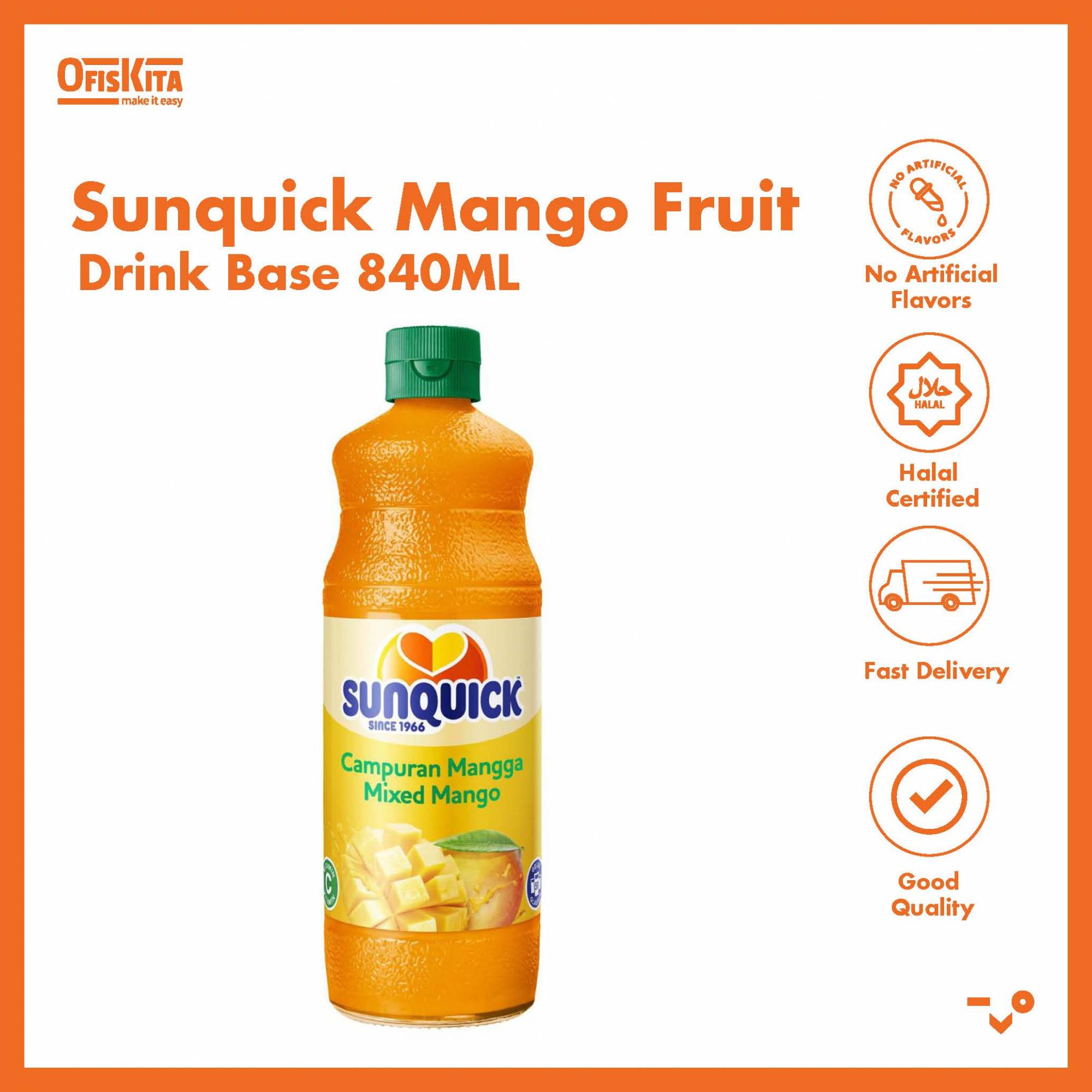 Ofiskita Sunquick Mango Fruit Drink Base 840ML