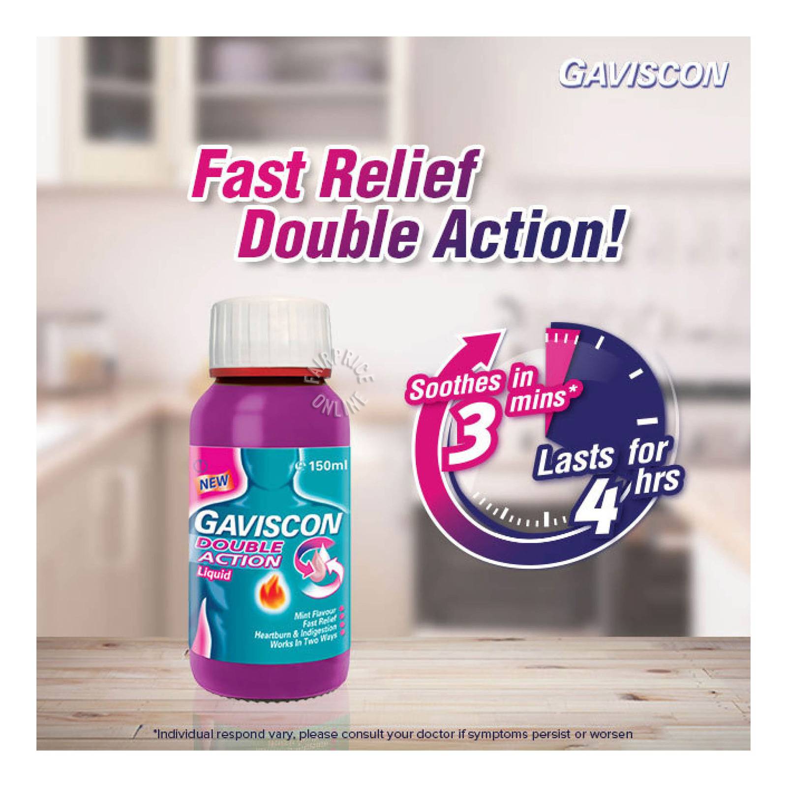 Ofiskita Gaviscon Liquid Double Action / Advance Mint 150ML