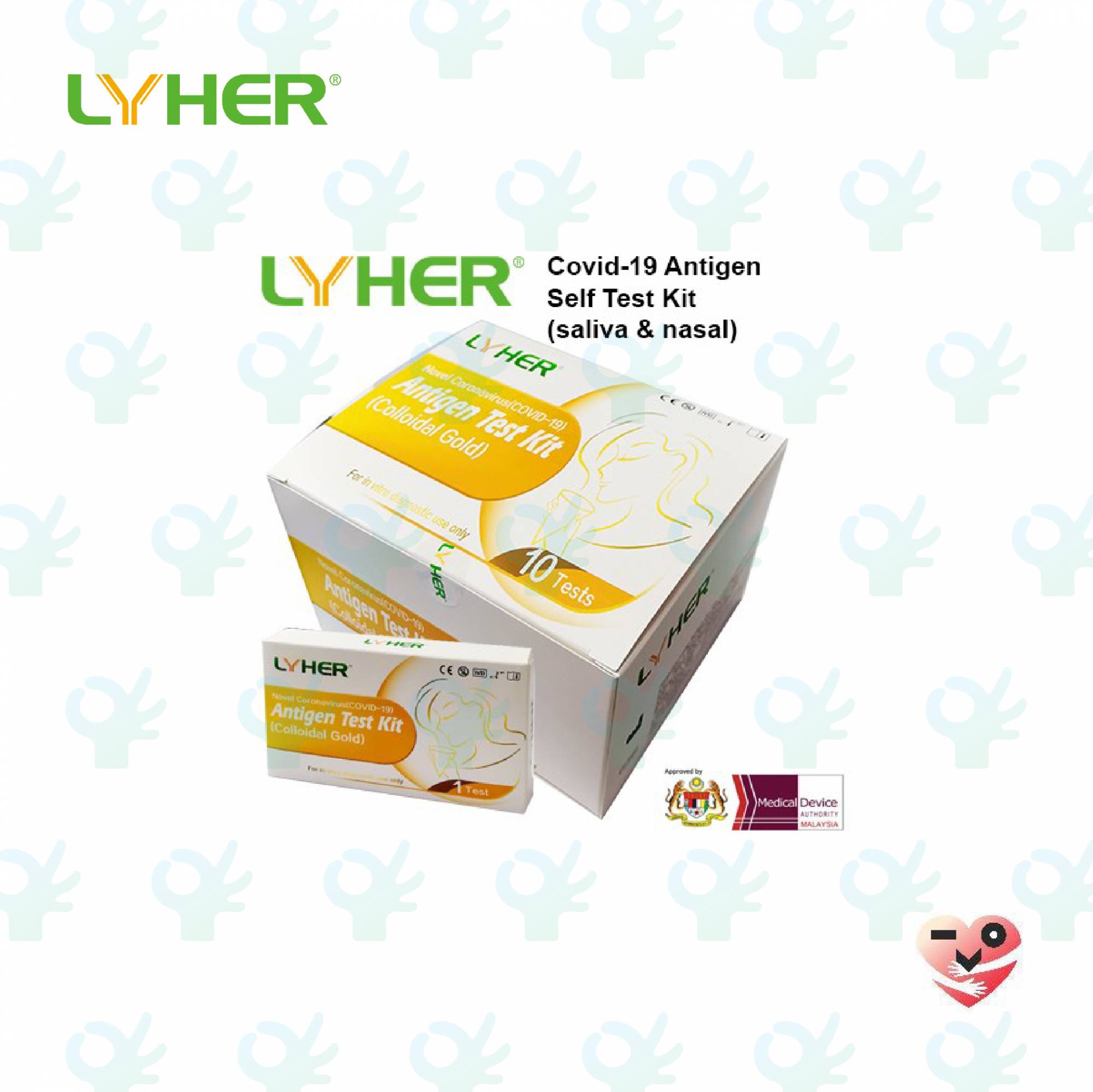 Ofiskita Lyher Novel Coronavirus (COVID19) Antigen Test Kit