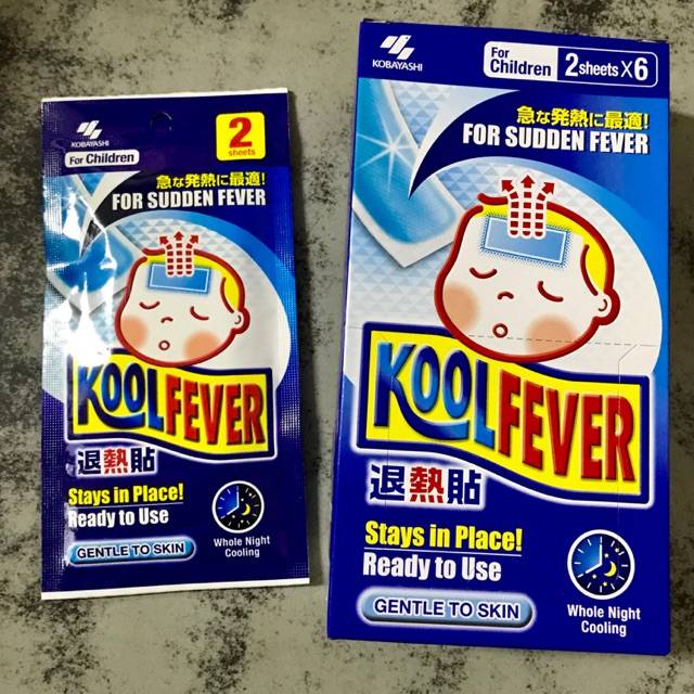 Ofiskita Kool Fever Cooling Gel Sheet Children (6 Sheets)