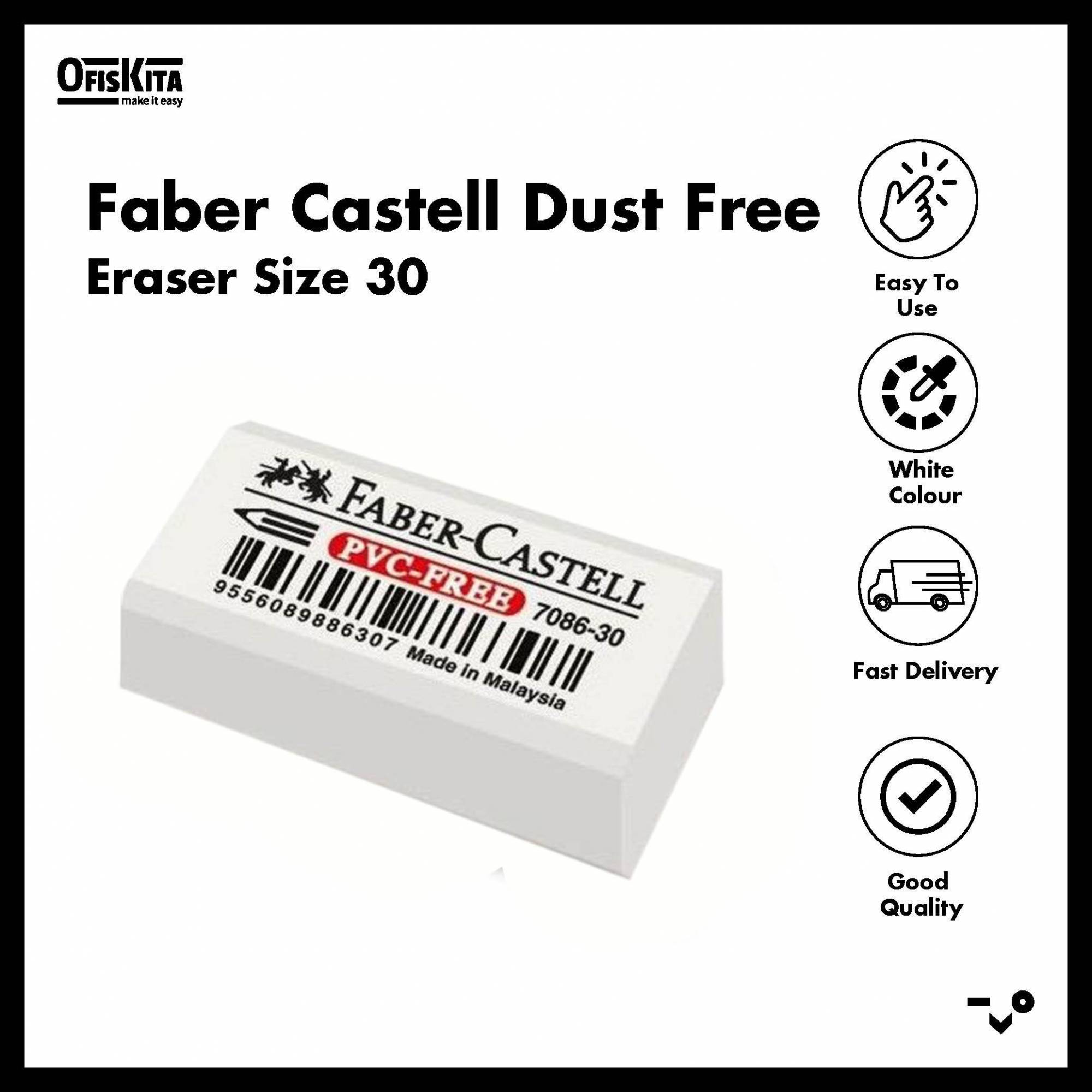 Ofiskita Faber Castell Dust Free Eraser Size 30 708630 (187086) (30/2040)