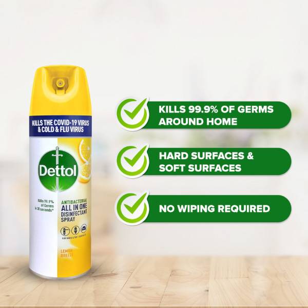 Ofiskita Dettol Antibacterial Disinfectant Spray 450ML