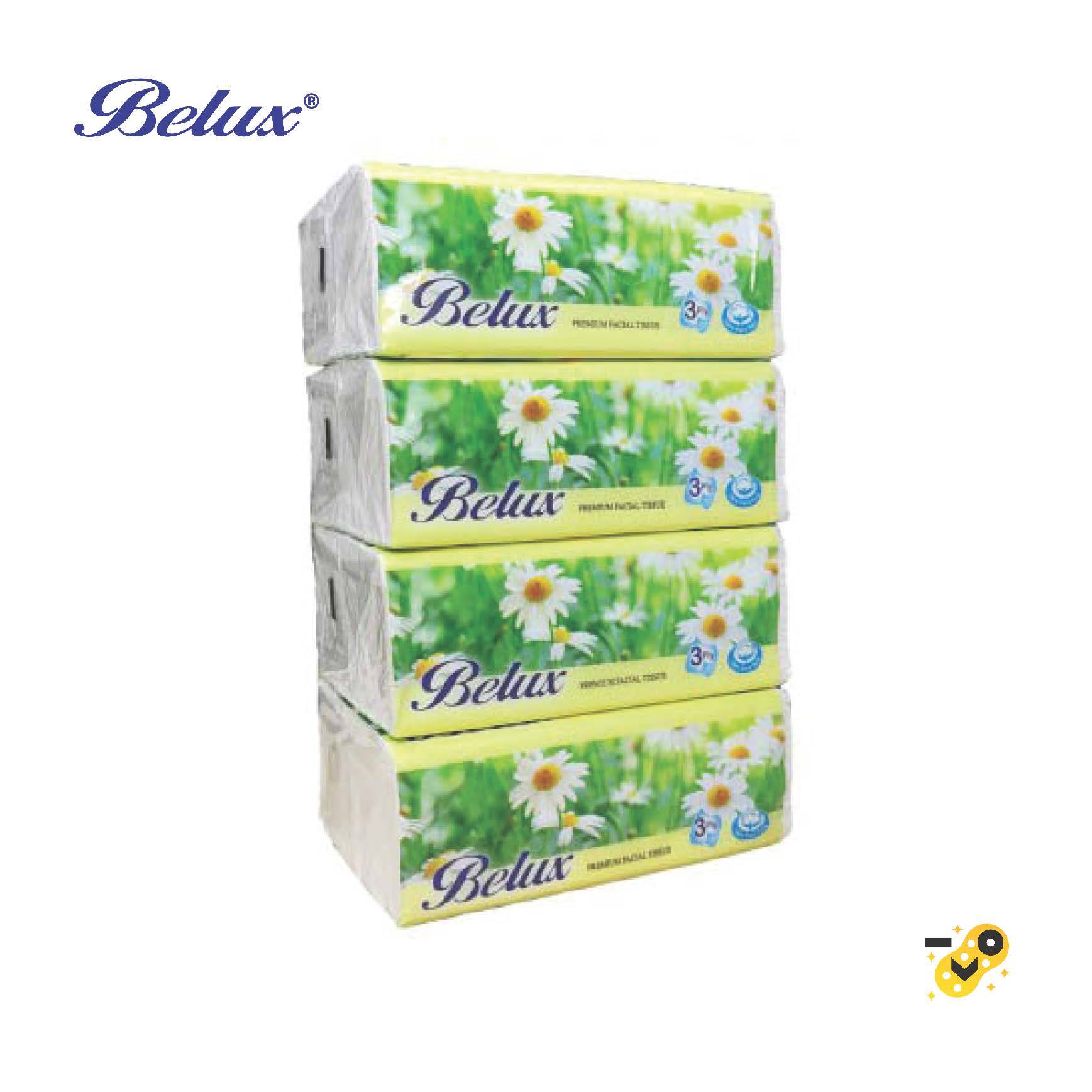 Ofiskita Belux Soft Pack Facial Tissue Paper 3 Ply (130 Pulls)