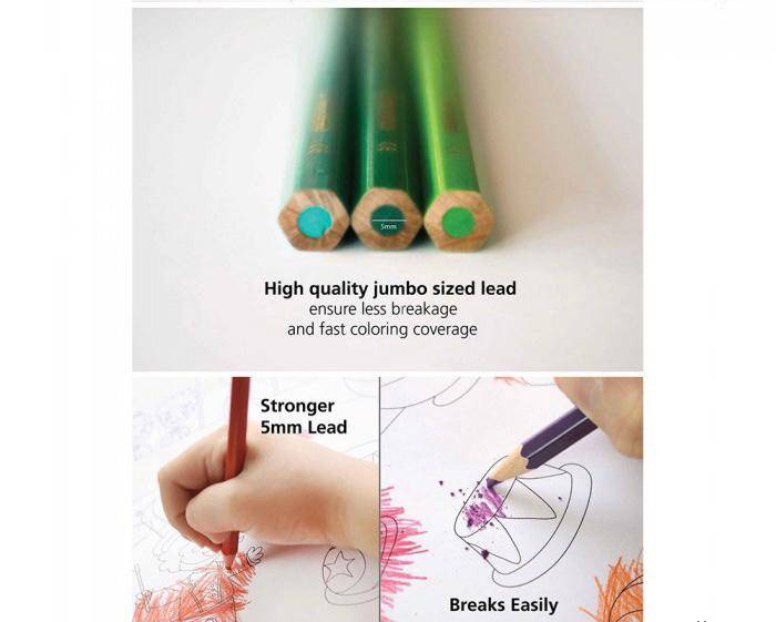 Stabilo Swans Jumbo Colour Pencil - 18/24 Colours