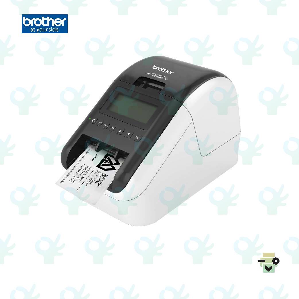 BROTHER QL820NWB THERMAL BARCODE LABELING MACHINE