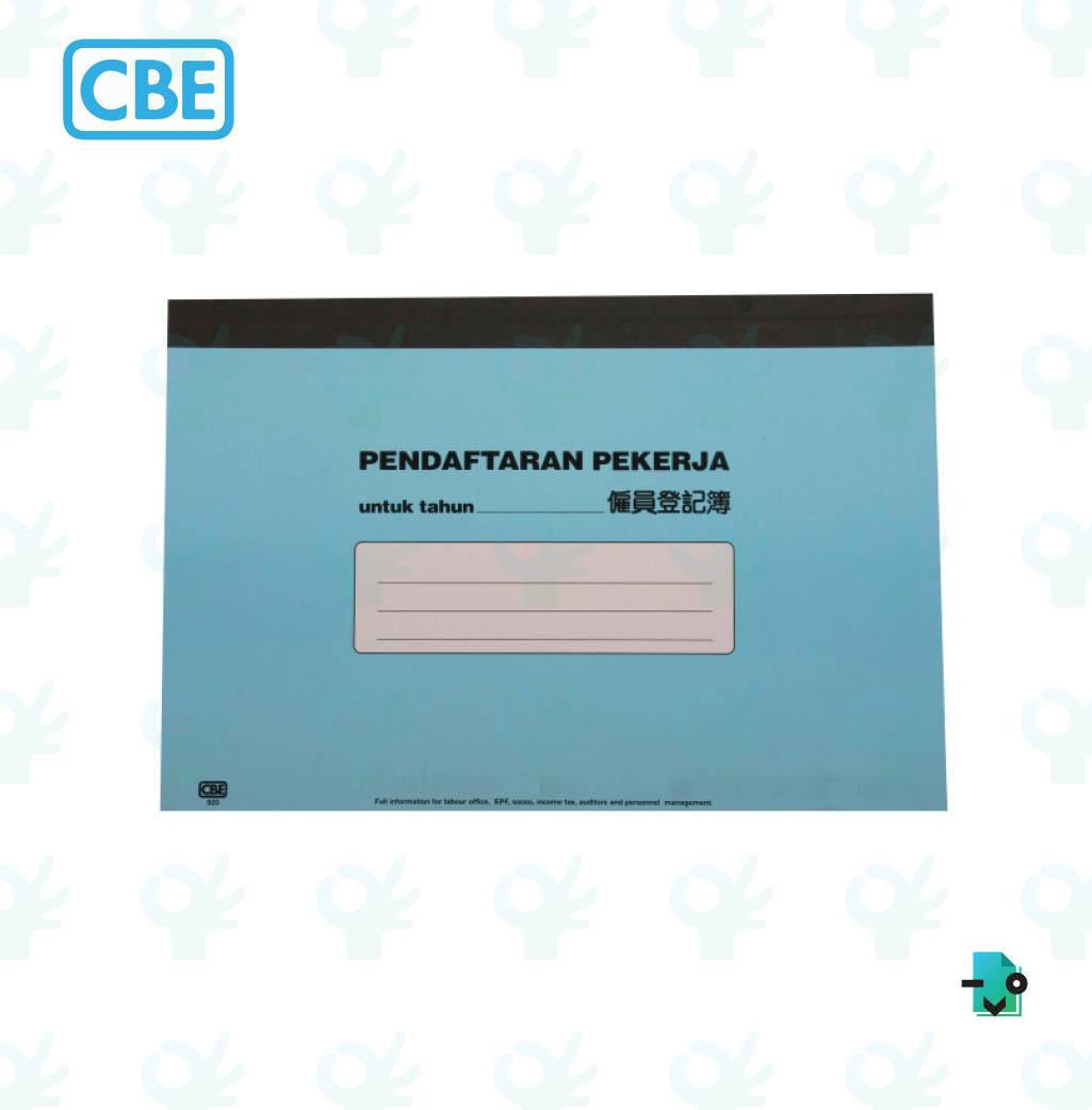 CBE Employee Record Book (920)