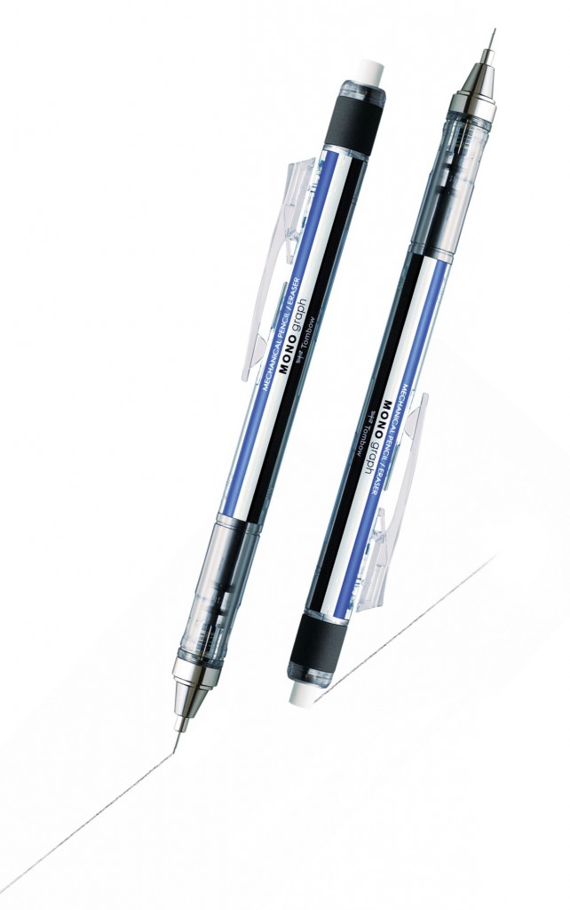 Tombow Monograph Mechanical Pencil 0.3MM (Standard/Black/Red/Blue/Lime/Pink)