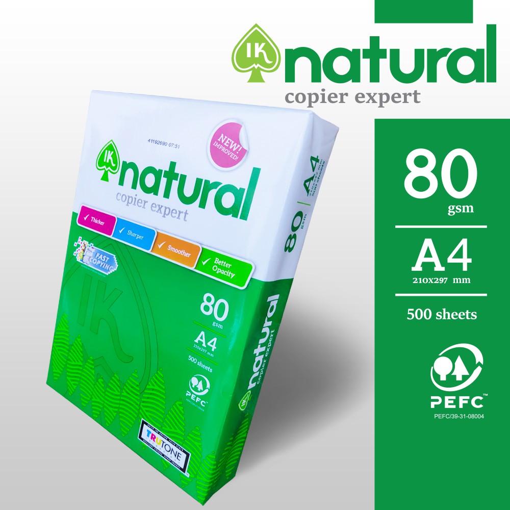 Ofiskita IK Natural A4 & A3 Paper 70GSM/80GSM
