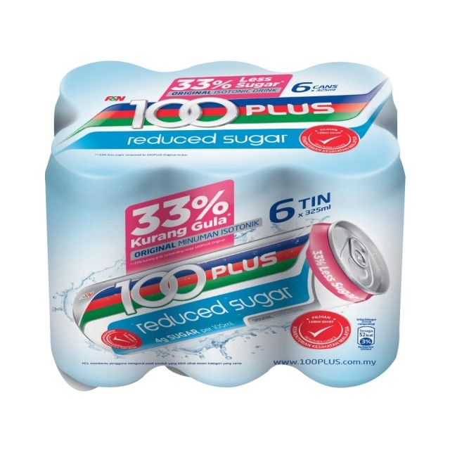 F&N 100 Plus Original Isotonic Drink (Reduced Sugar) Special Edition