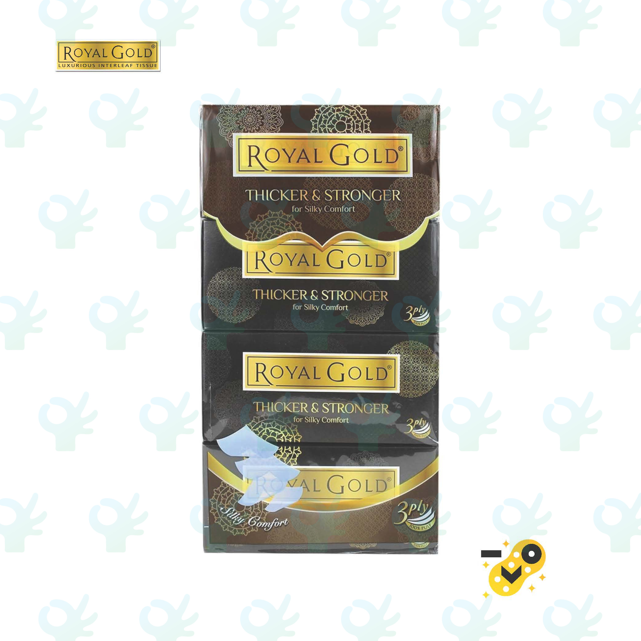 Ofiskita | Royal Gold Luxurious White 